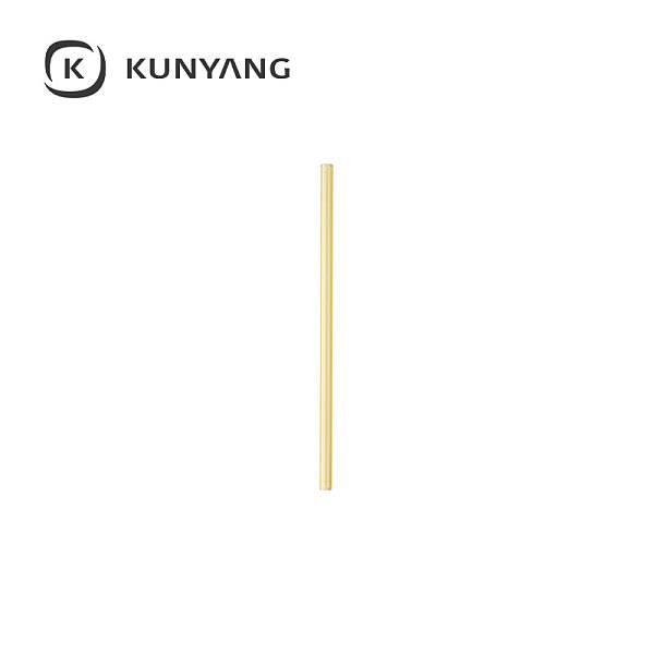 20cm Glass Straw Yellow