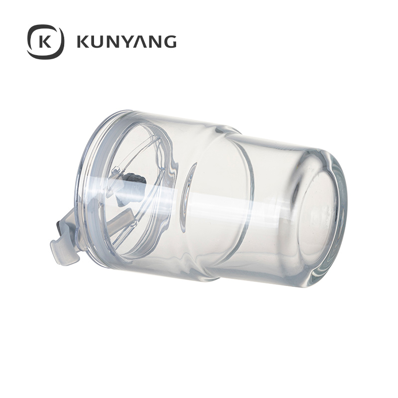 13oz/400ml Stackable Glass Tumbler with Lid Clear