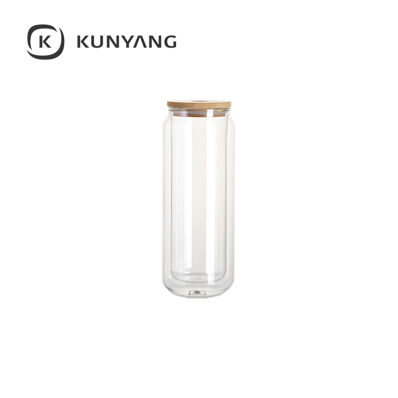 Double Layer Glass Mug