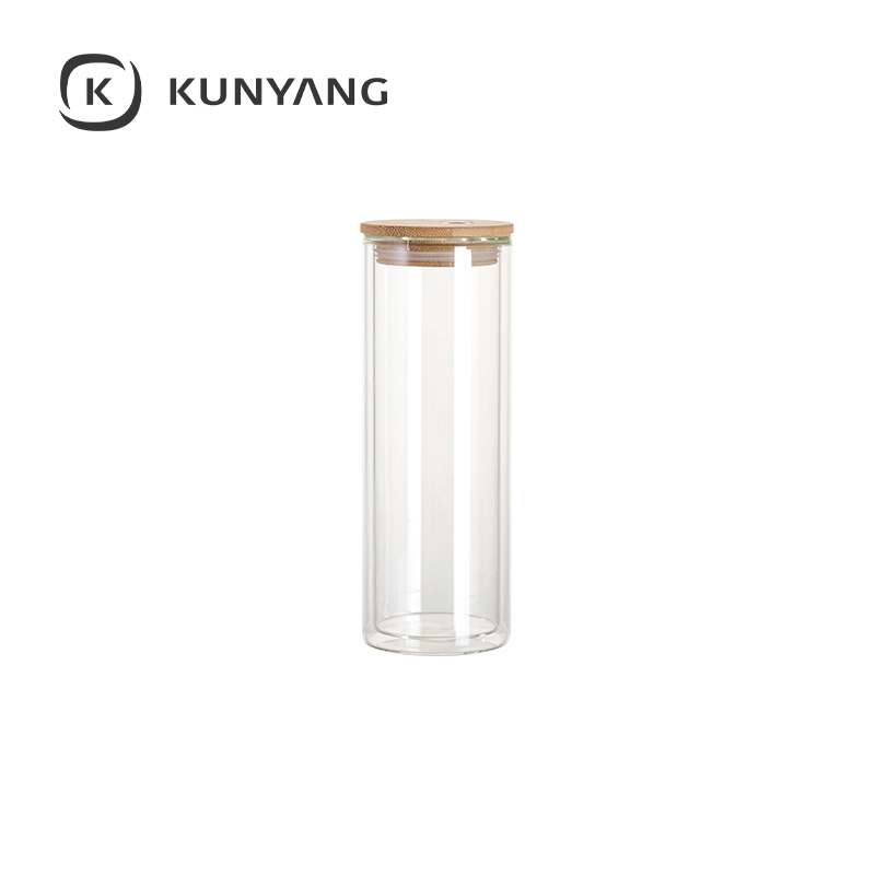Double Layer Glass Mug