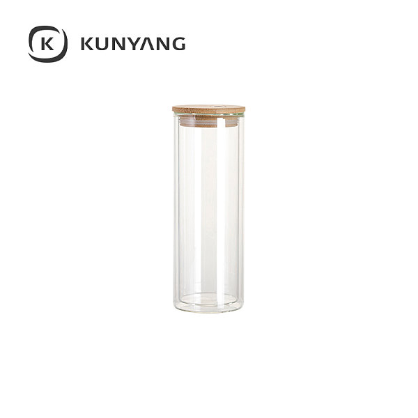 Double Layer Glass Mug