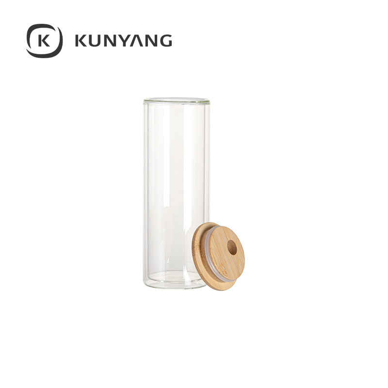Double Layer Glass Mug