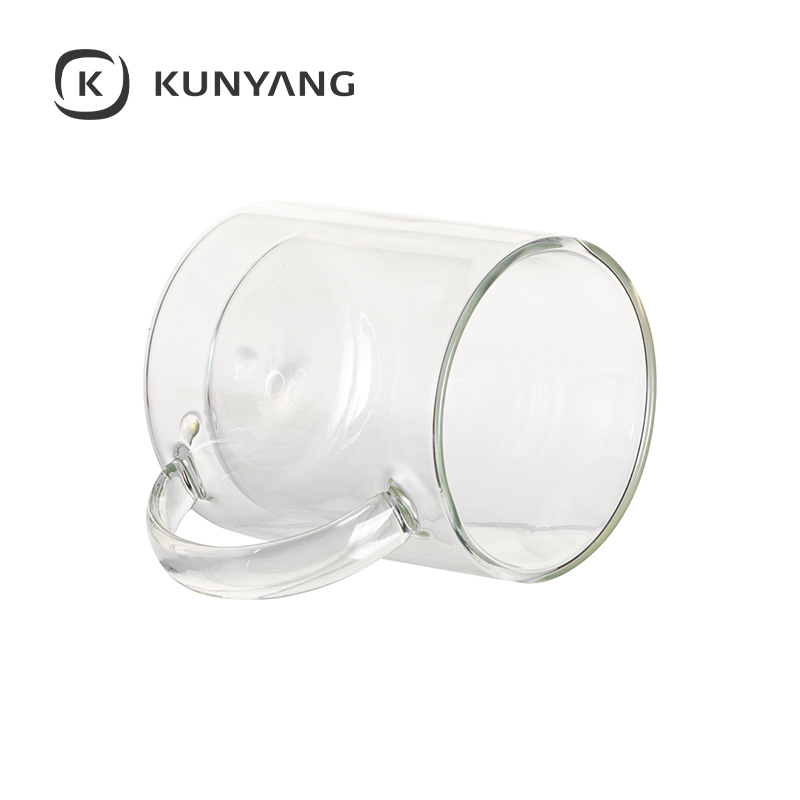 Double Layer Glass Mug
