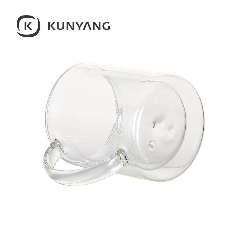 Double Layer Glass Mug