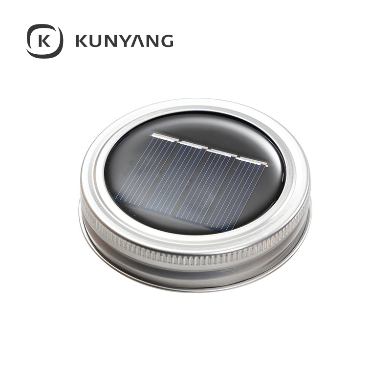 Solar Lid for 15oz Mason Jar