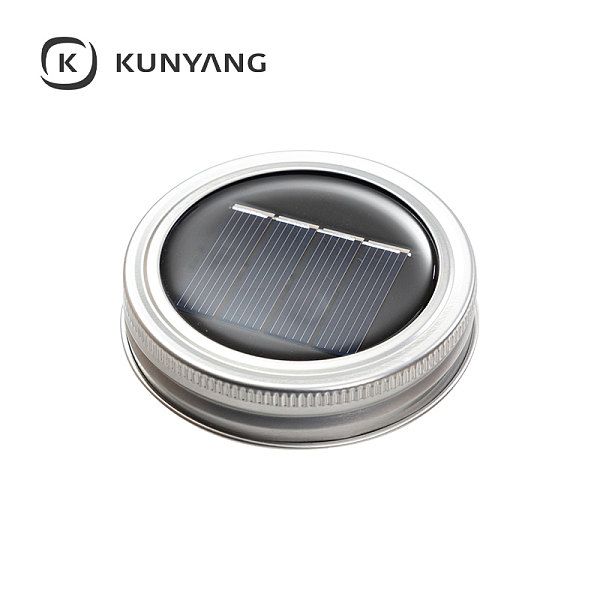Solar Lid for 15oz Mason Jar