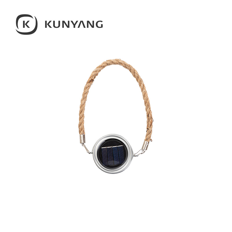 Rope and Lron Ring for 15oz Mason Jar