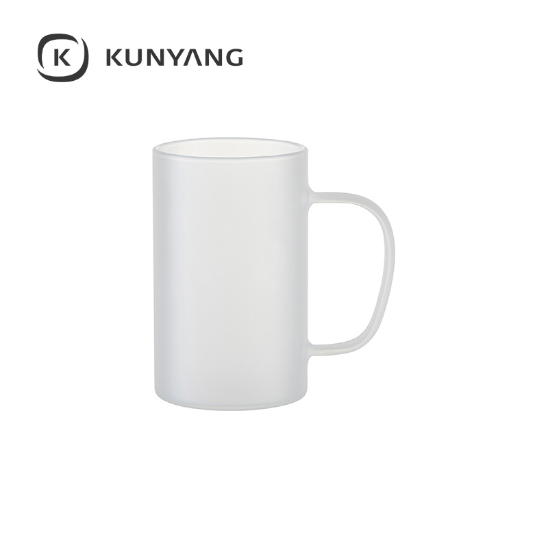 18oz/540ml Glass Mug(froste,Gradient)