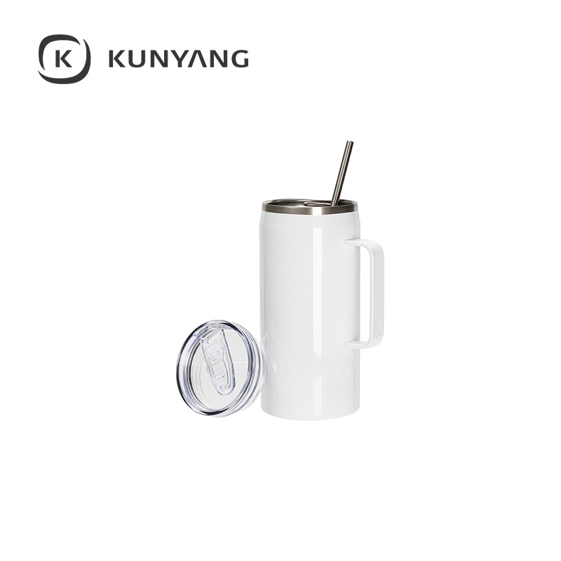 40oz/1200ml Stainless Steel Tumbler with Soft Grip Handle