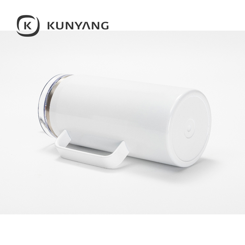 40oz/1200ml Stainless Steel Tumbler with Soft Grip Handle