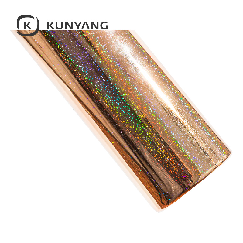 20oz/600ml Metallic Plated Glitter Skinny Tumbler Gold