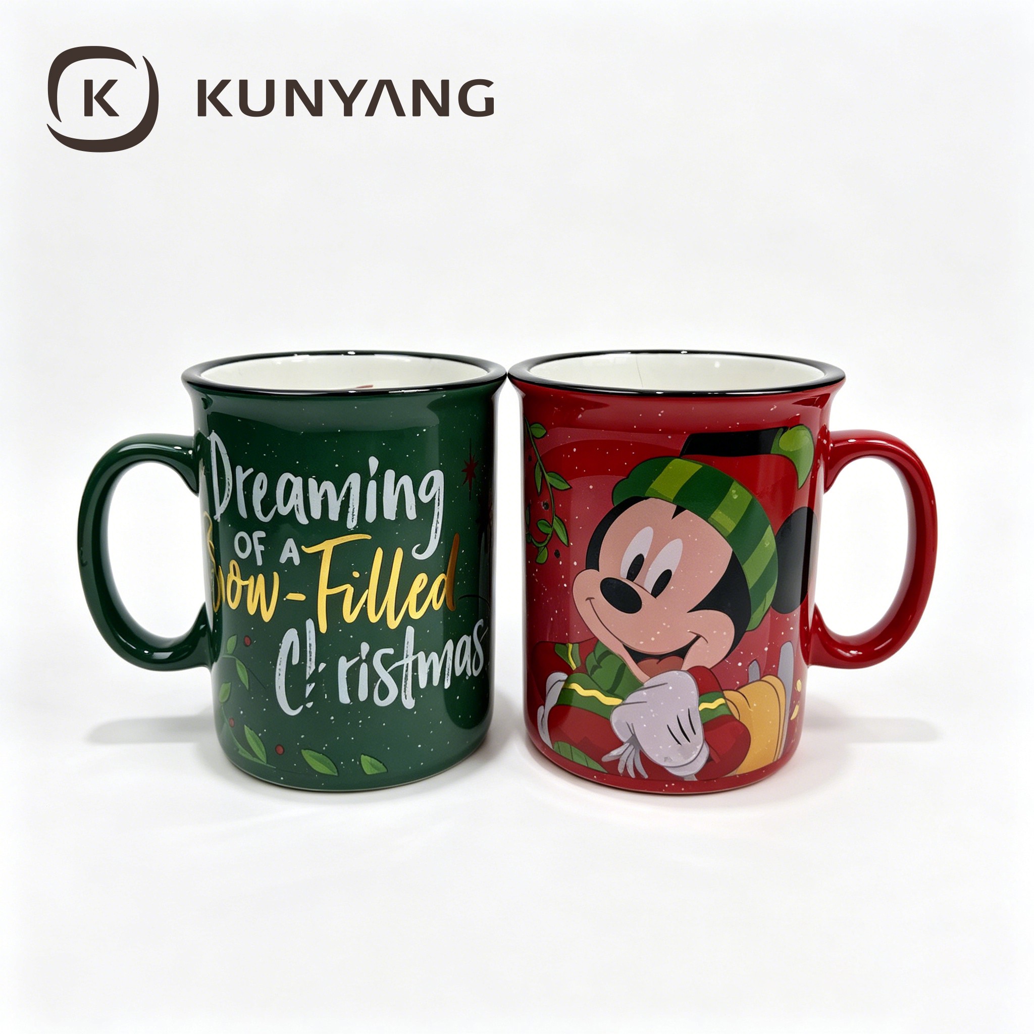 30oz Ceramic Mug - Christmas Edition - Customizable Logo Available