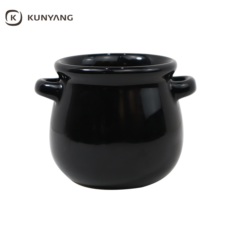 Black Witch Pot Shaped Letter Print Coffee Cup