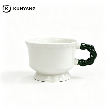 Embossed Ceramic Mug