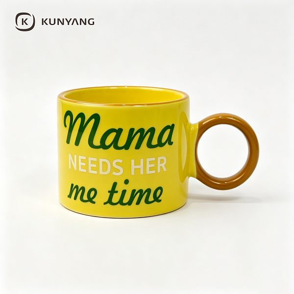 Yellow Mama Gift Ceramic Cup