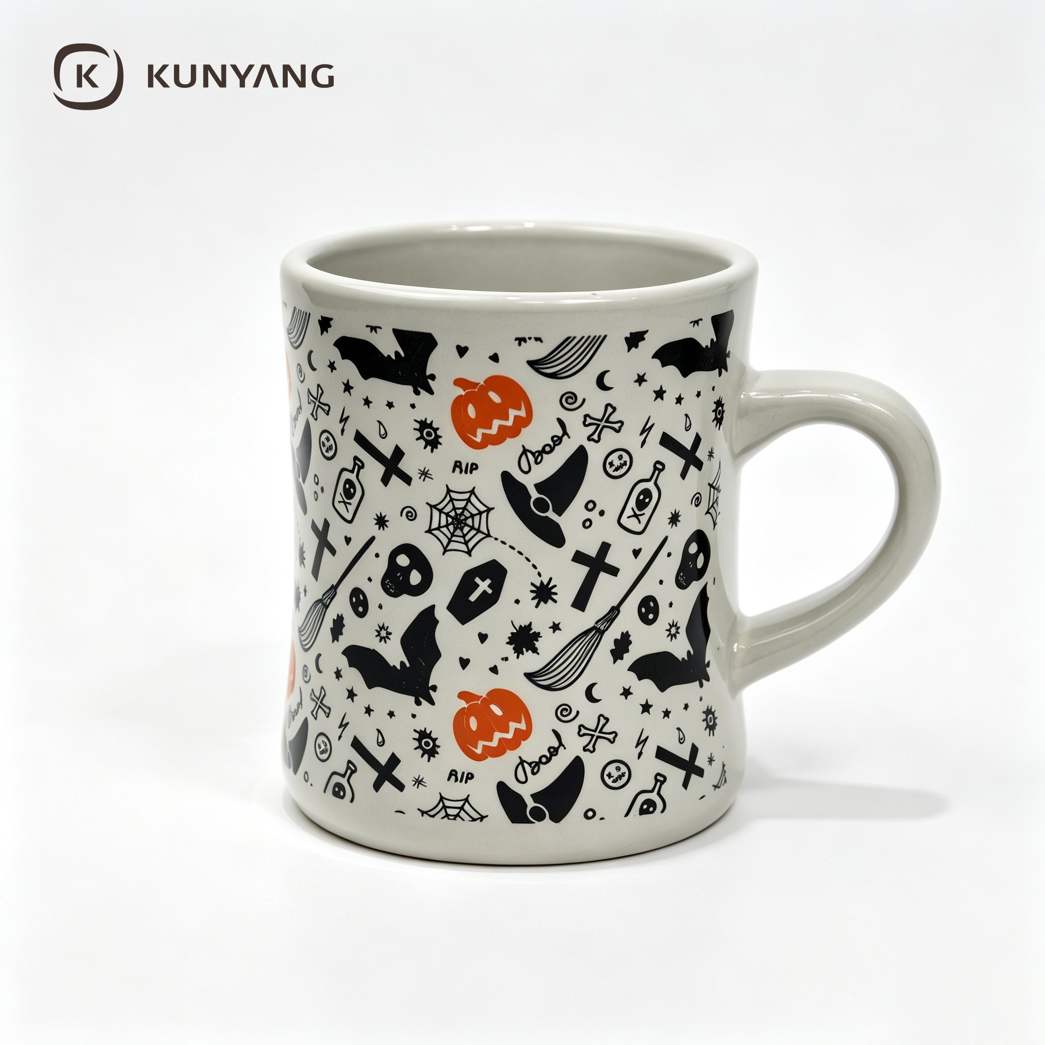 Speckled Pumpkin Fall Coffee Cups