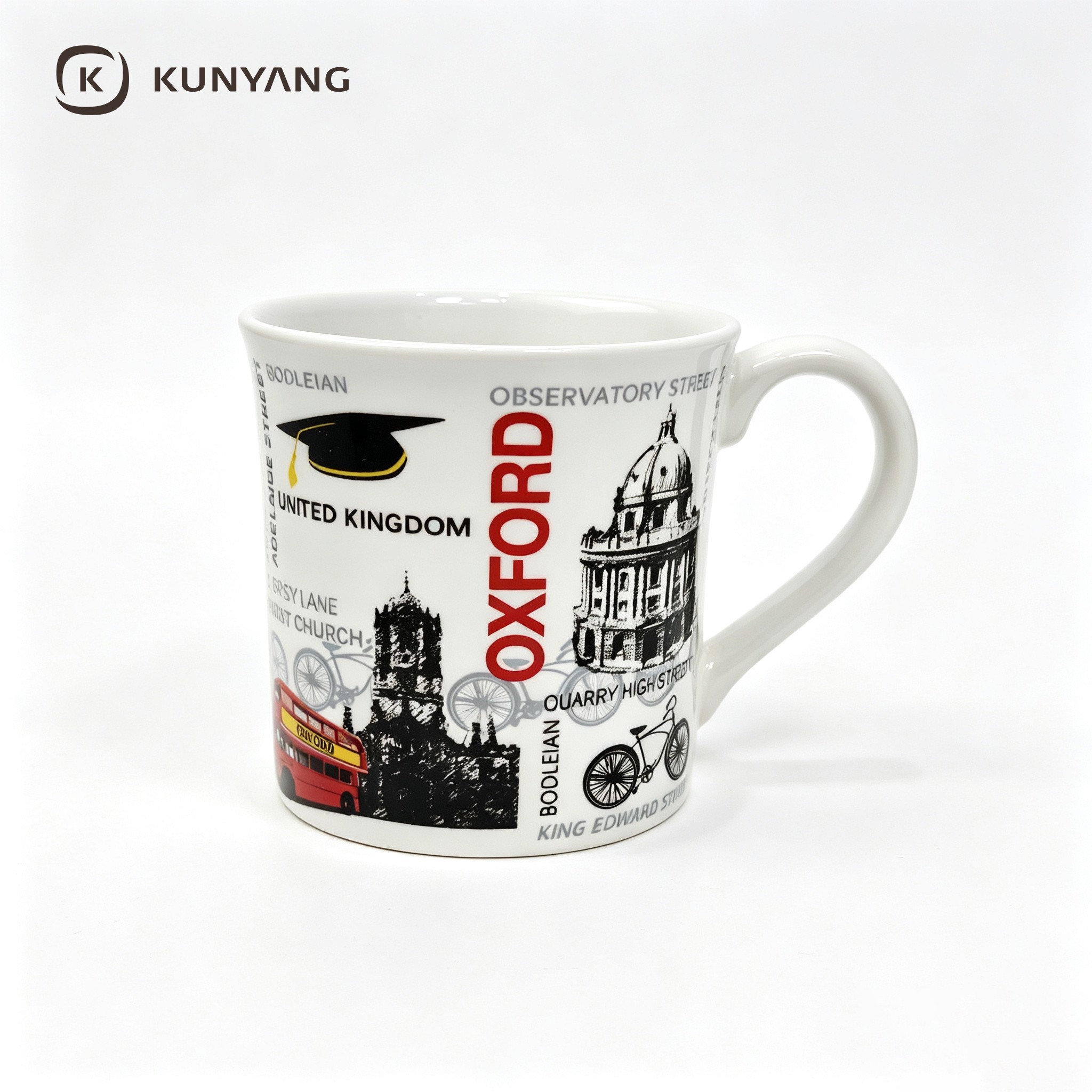 Oxford City Landmark Graduation Mug