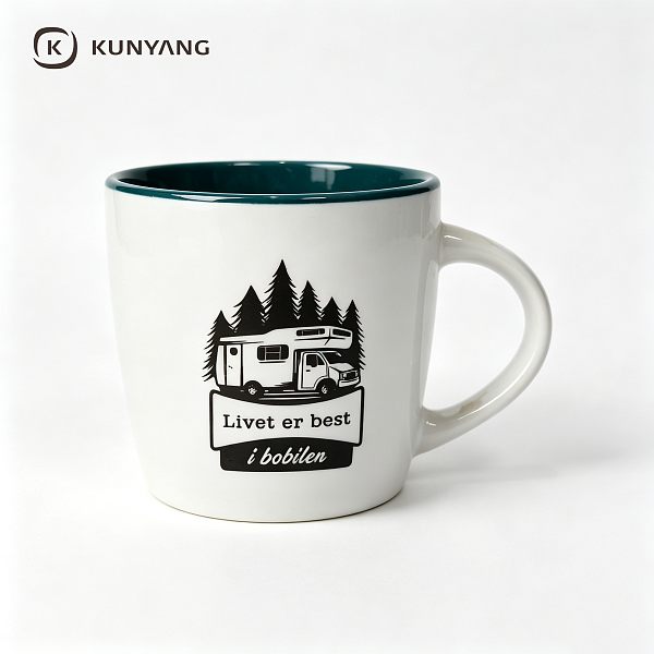 Norwegian RV Camper Green Mug