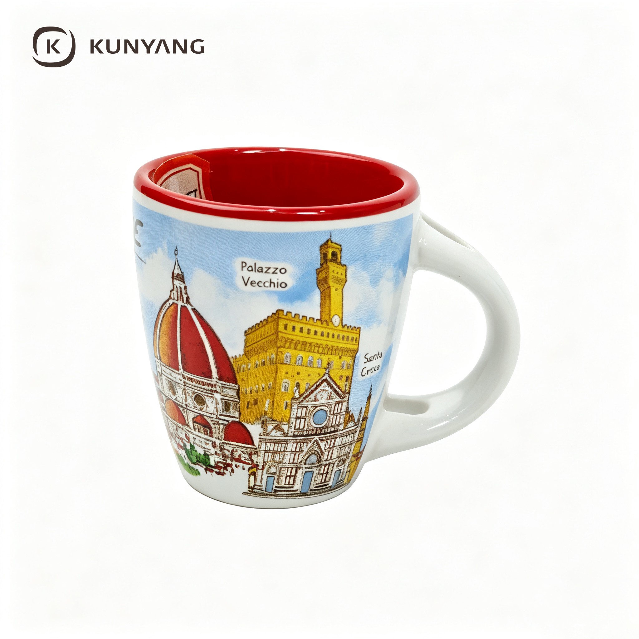 Landmark Red Interior Souvenir Mug