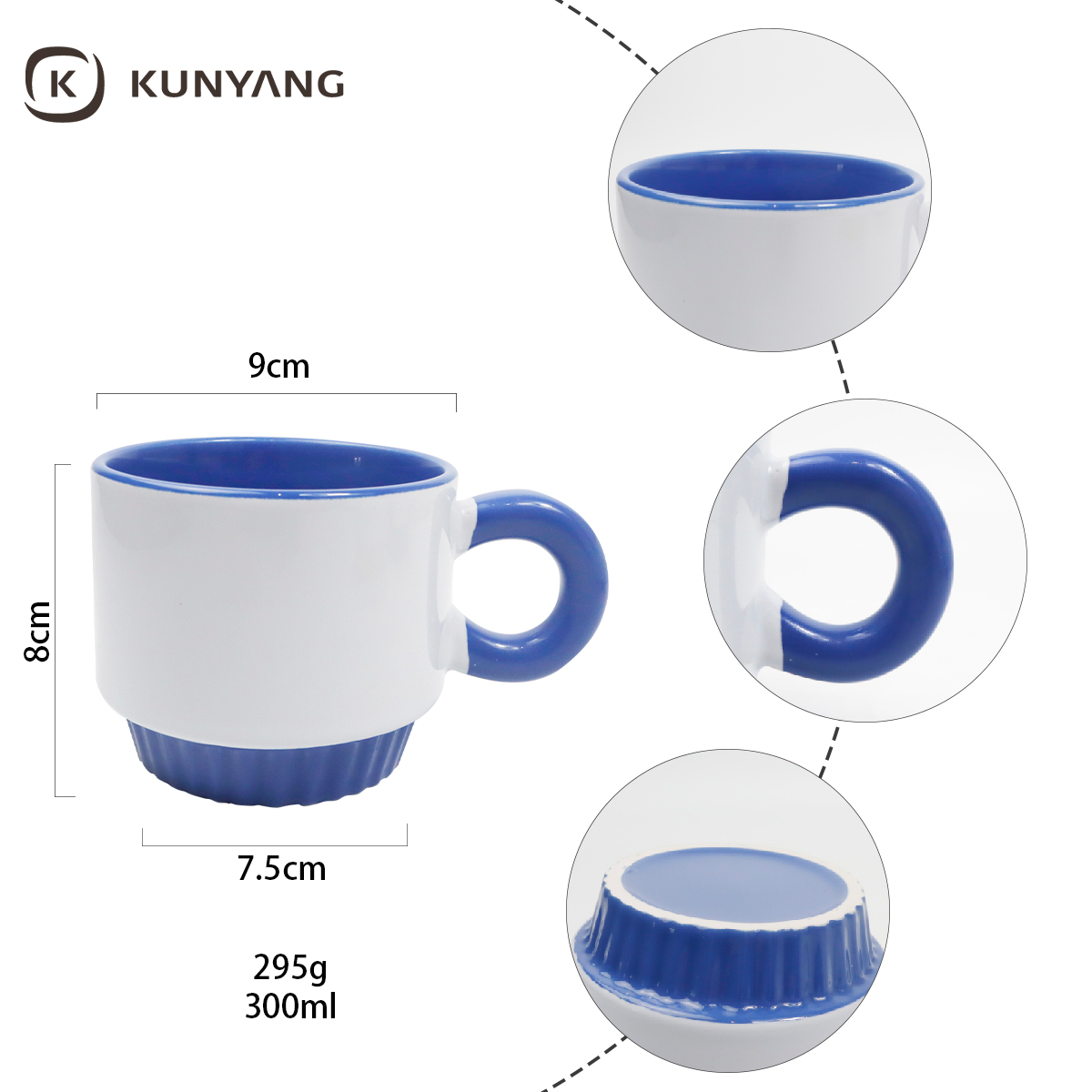 Custom Sublimation Coffee Cup