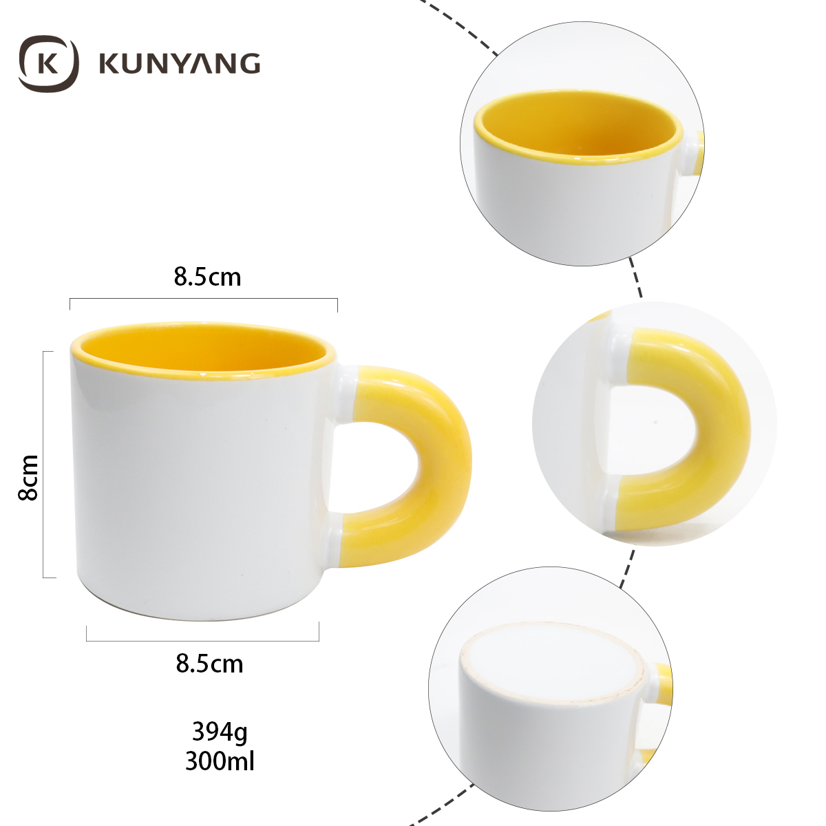 Custom Sublimation Coffee Cup