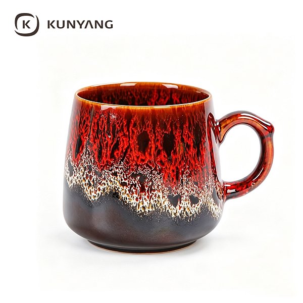 Speckled Kiln Fade Ceramic Cup