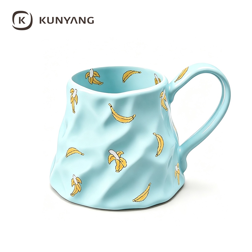Cute Banana Pattern Ceramic Mug
