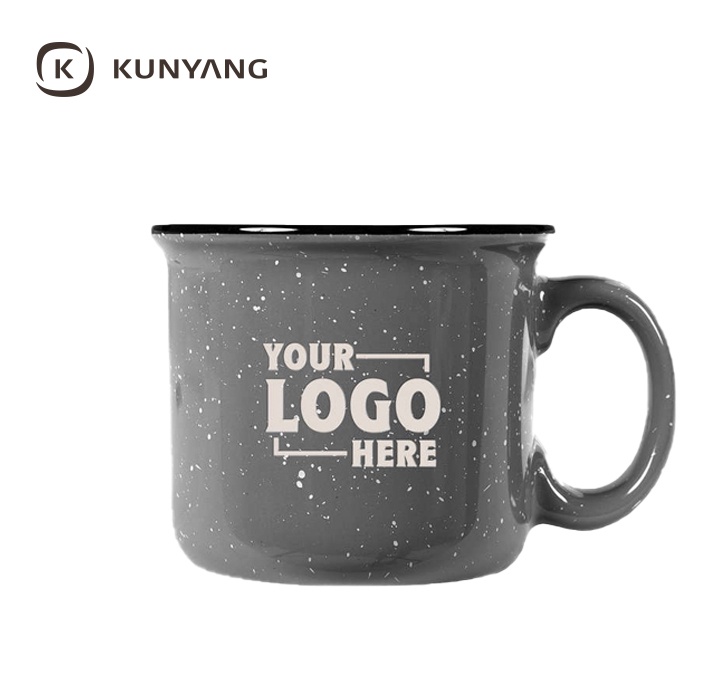 Laser Engraved 14 oz. Ceramic Camper Mug