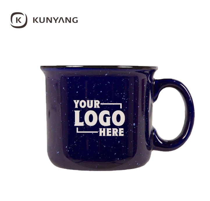 Laser Engraved 14 oz. Ceramic Camper Mug