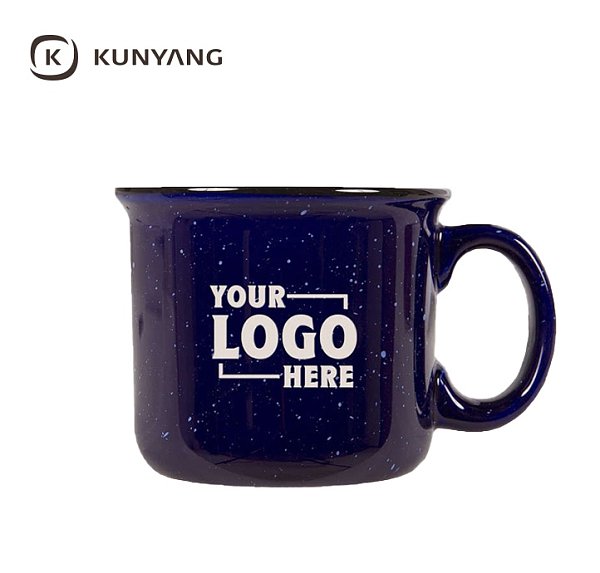 Laser Engraved 14 oz. Ceramic Camper Mug