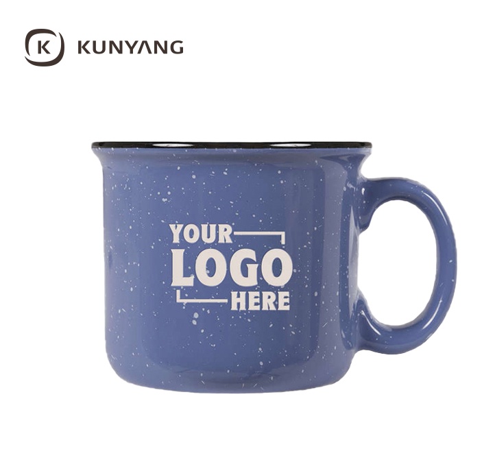 Laser Engraved 14 oz. Ceramic Camper Mug