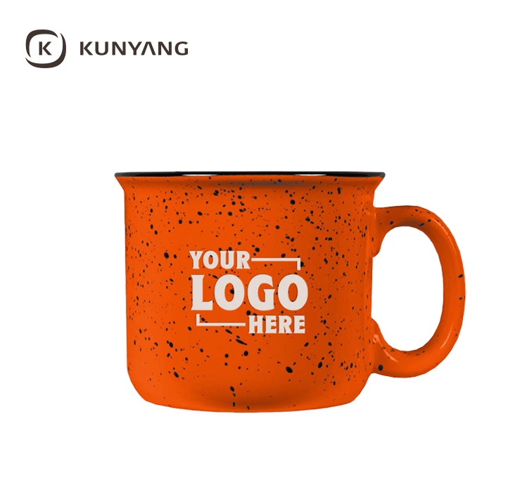 Laser Engraved 14 oz. Ceramic Camper Mug