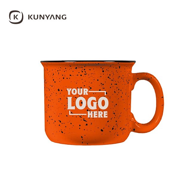 Laser Engraved 14 oz. Ceramic Camper Mug