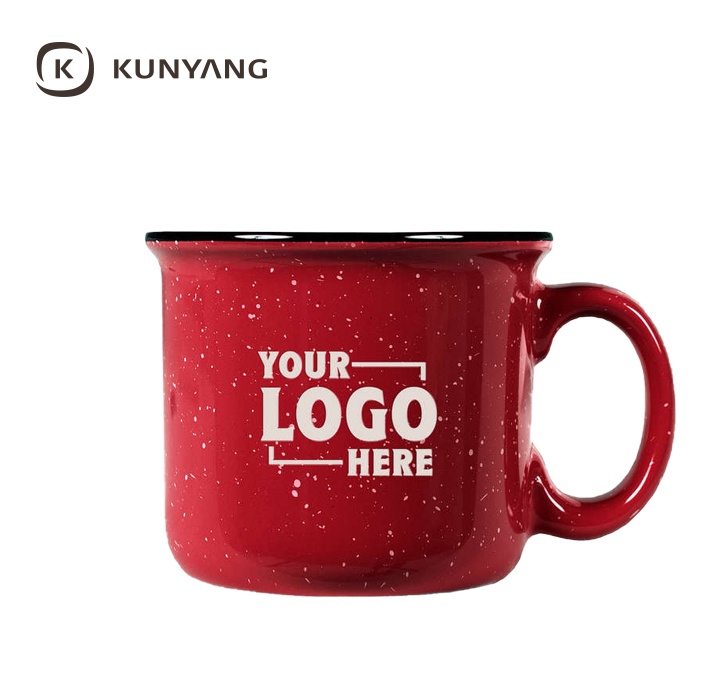 Laser Engraved 14 oz. Ceramic Camper Mug