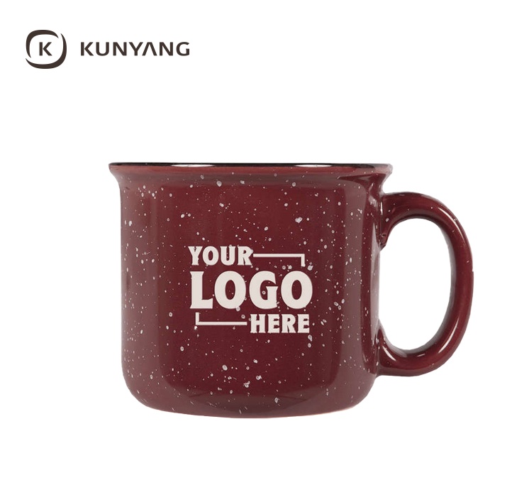 Laser Engraved 14 oz. Ceramic Camper Mug