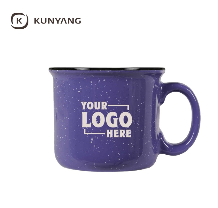 Laser Engraved 14 oz. Ceramic Camper Mug