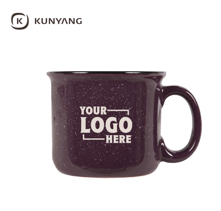 Laser Engraved 14 oz. Ceramic Camper Mug