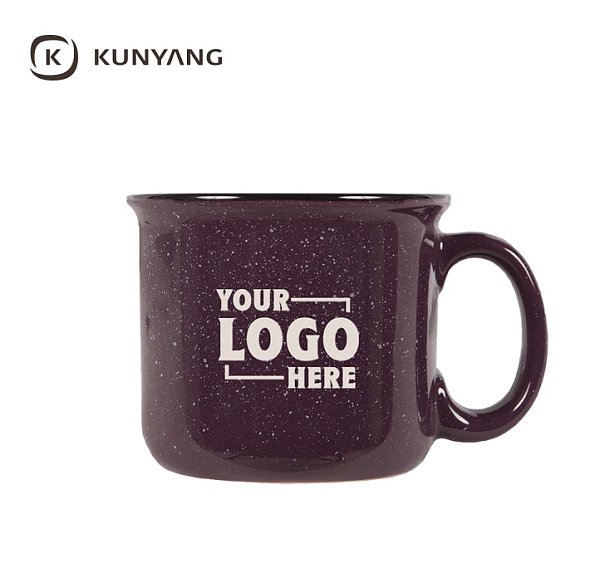 Laser Engraved 14 oz. Ceramic Camper Mug