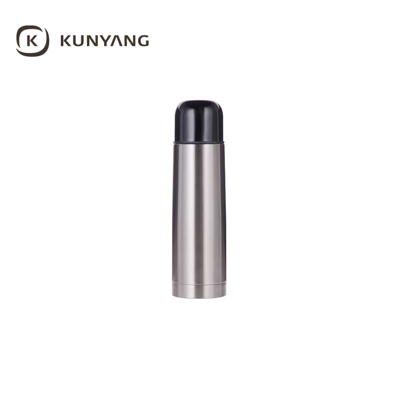 500ml White Sublimation Thermos Flask Silver