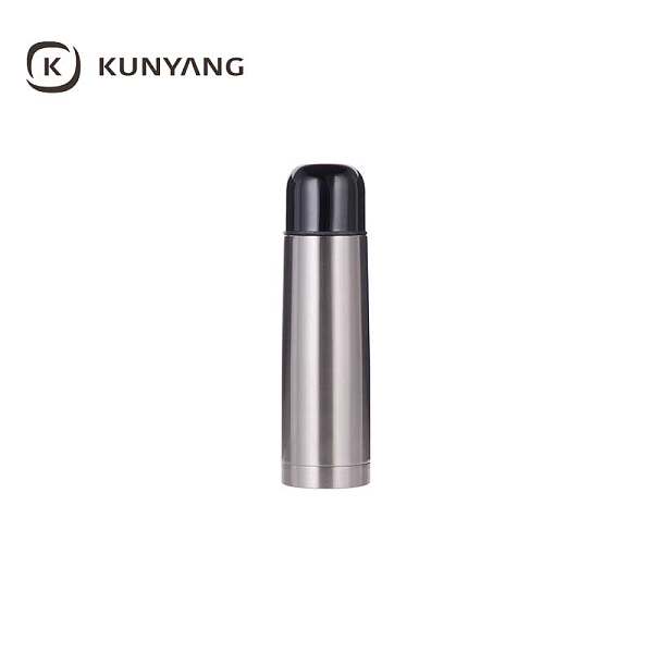 500ml White Sublimation Thermos Flask Silver