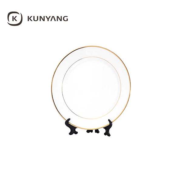 Sublimation Plate Gold Rim