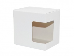 Fabric Lined Window Mug Sublimation Box