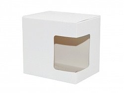 Fabric Lined Window Mug Sublimation Box