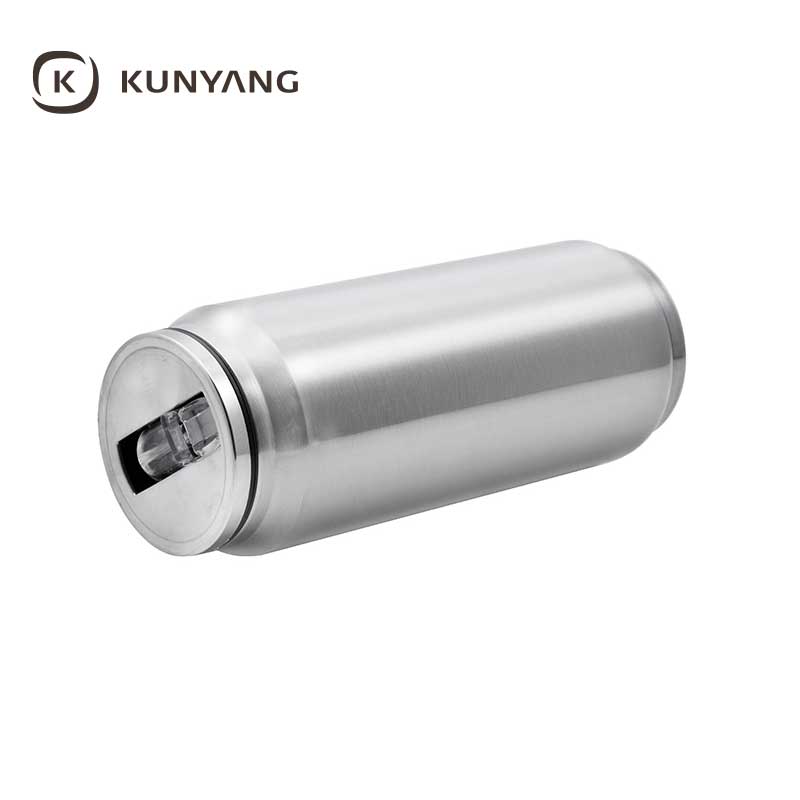 12oz Double Wall Stainless Can With Straw