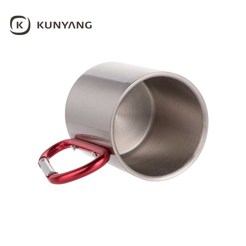 Carabiner Handle 300ml Stainless Mug