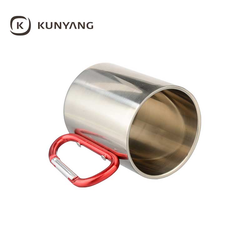 Carabiner Handle 300ml Stainless Mug