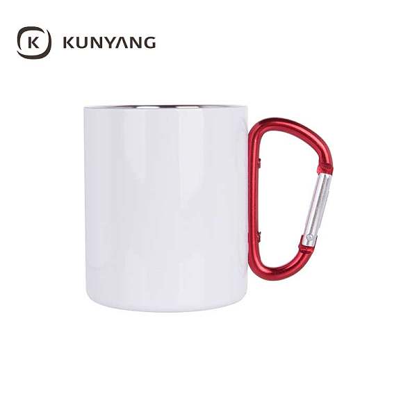 Carabiner Handle 300ml Stainless Mug