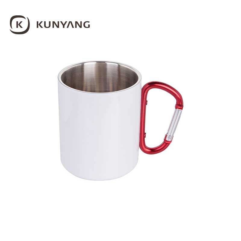 Carabiner Handle 300ml Stainless Mug