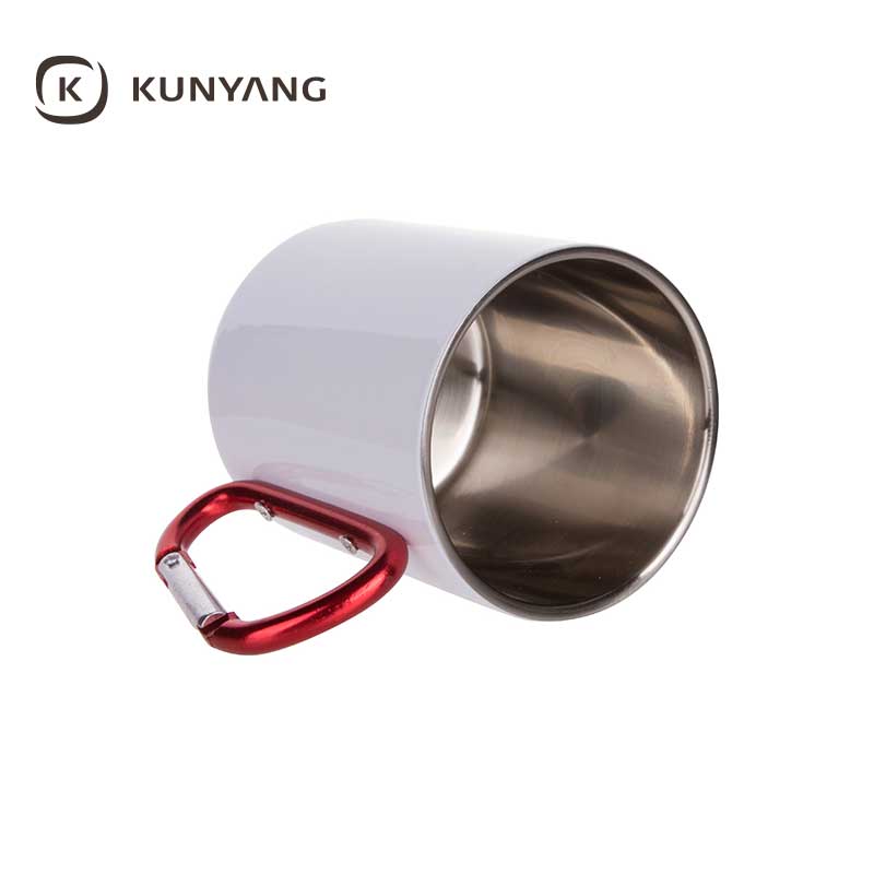 Carabiner Handle 300ml Stainless Mug