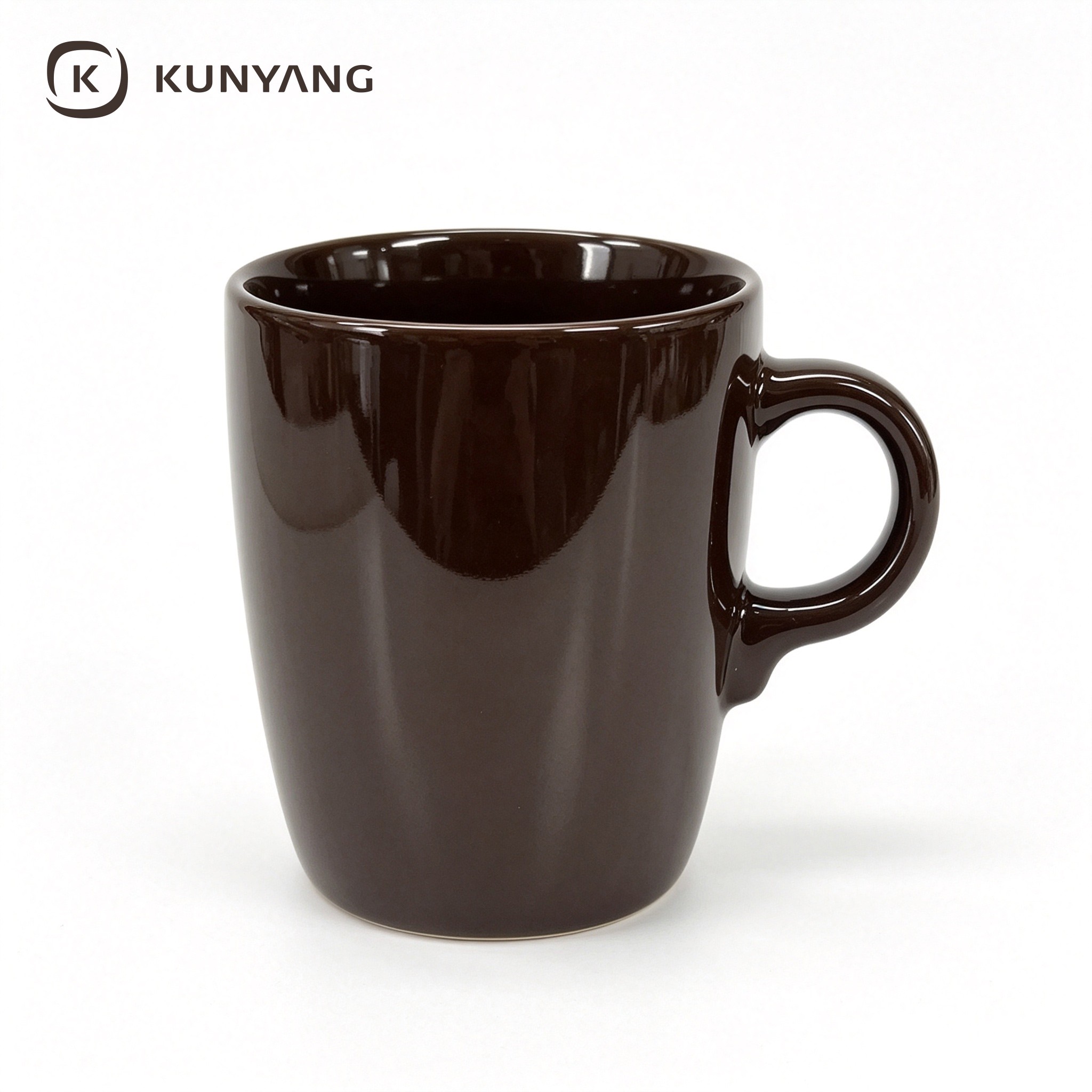Dark Brown Ceramic Mug